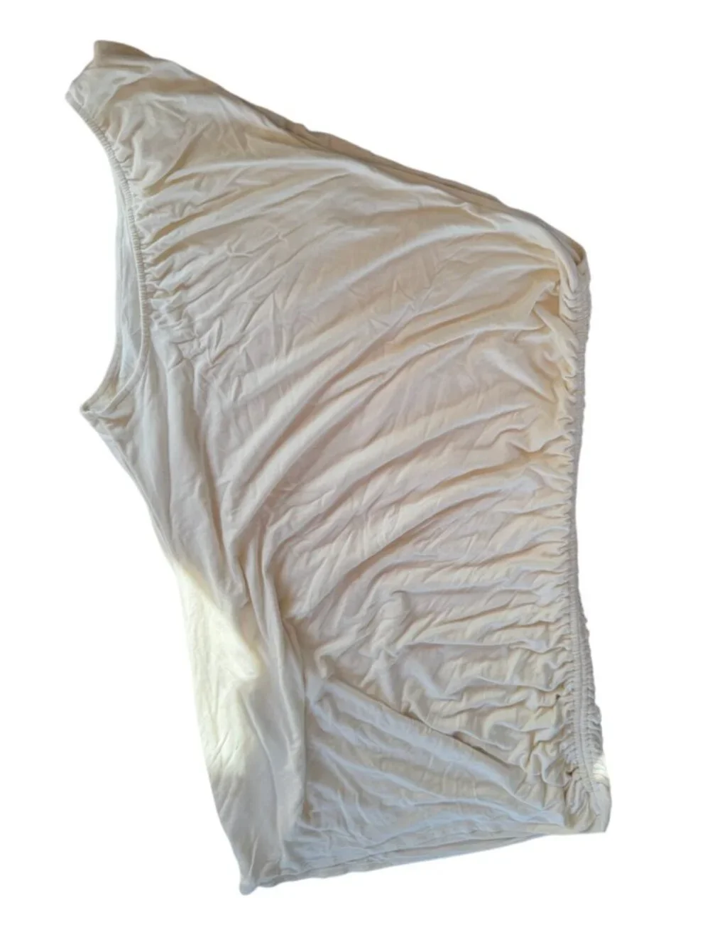 Women's a new day XL One Shoulder Dress off-white